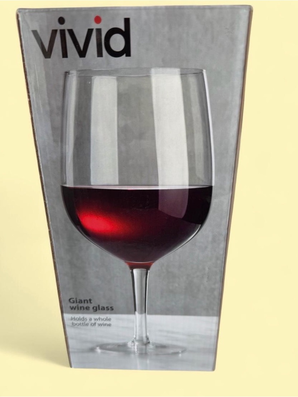 ViVI Giant Wine Glass NIP